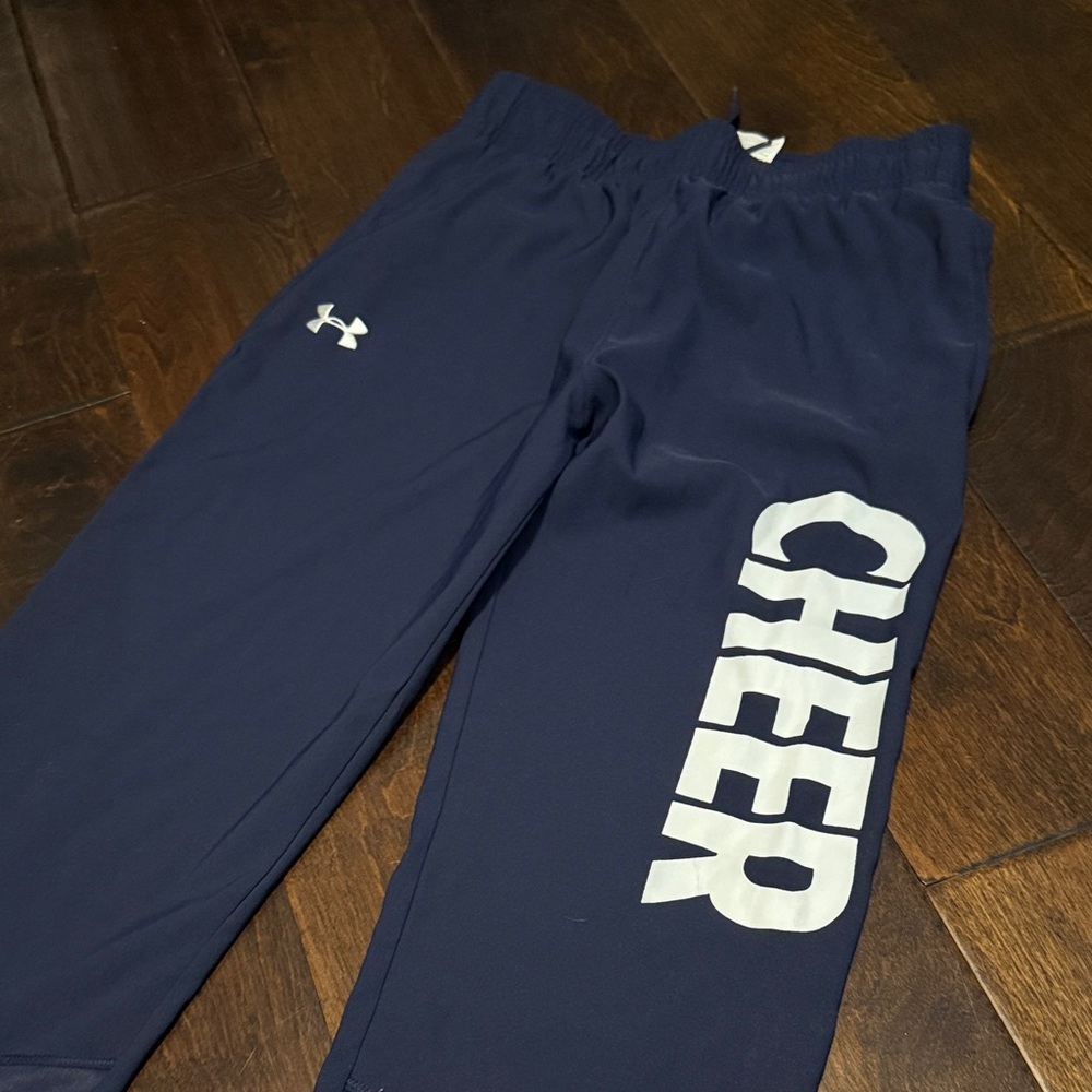 Under Armour Kids' Navy Cheer Warmups
